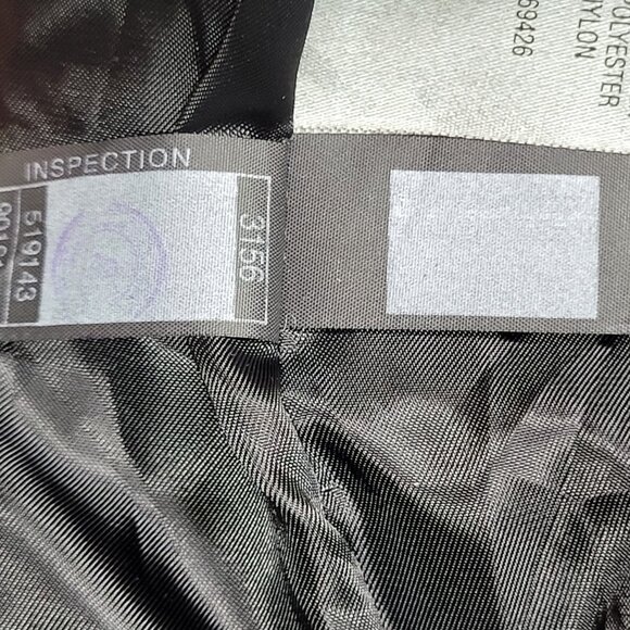 Wilsons Leather Pelle Women XL Black Full Zip Leather Jacket Moto Biker Vintage - Picture 14 of 14